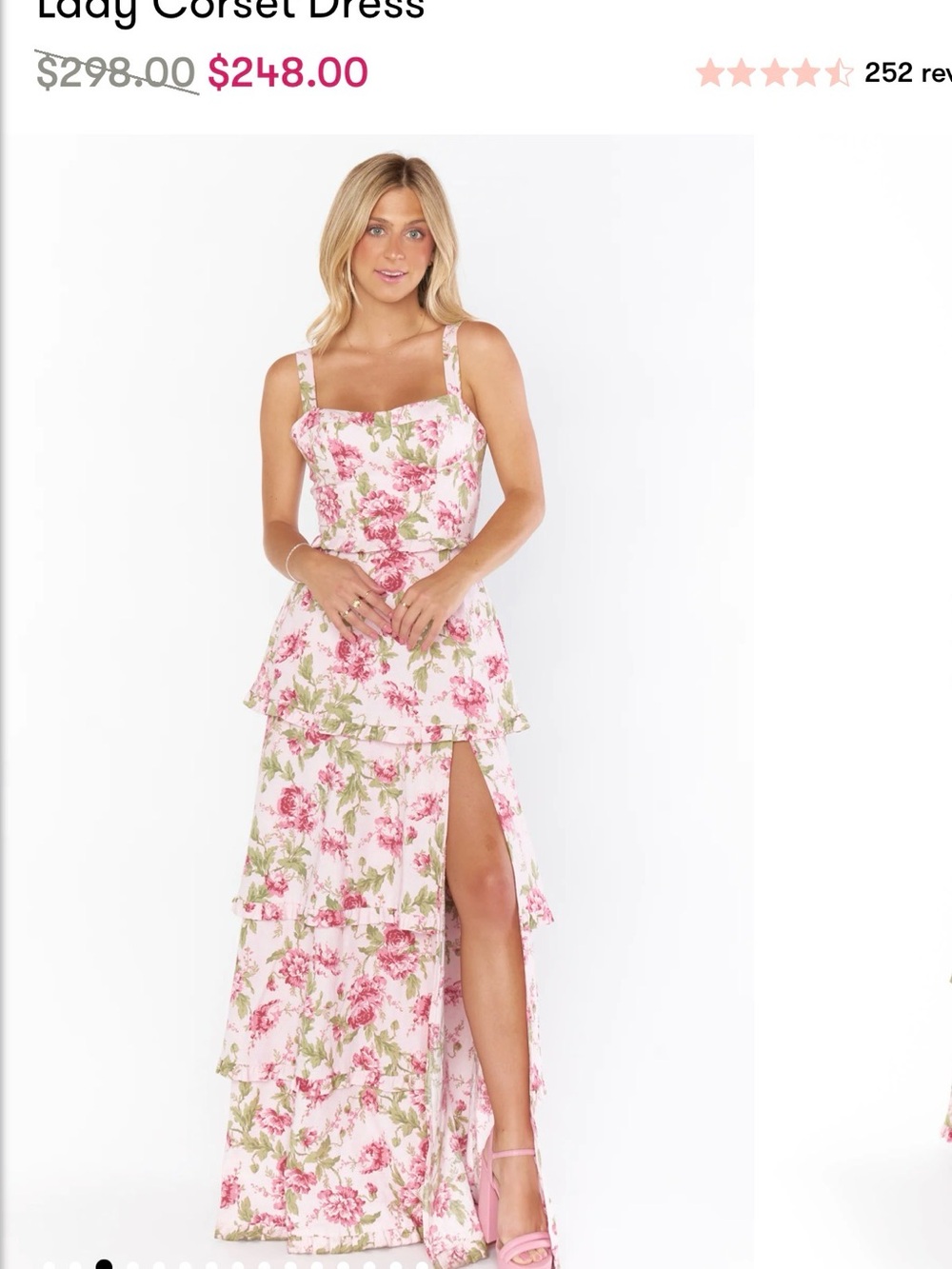 Family Matching Floral: S Dress, 4T Dress + Bow Tie - Picture 3 of 5